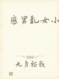 恋男乱女小说