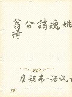 翁公销魂姚瑶琦琦