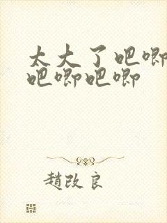 太大了吧唧吧唧吧唧吧唧