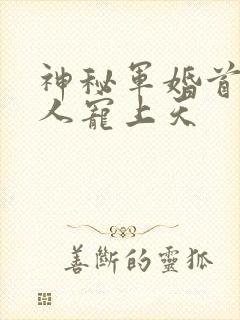 神秘军婚首长大人宠上天