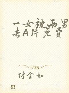 一女被两男桶进去A片免费