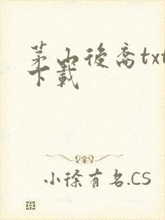 茅山后裔txt下载