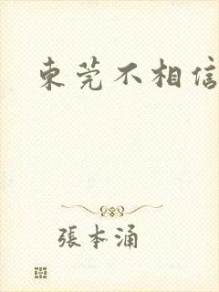 东莞不相信眼泪