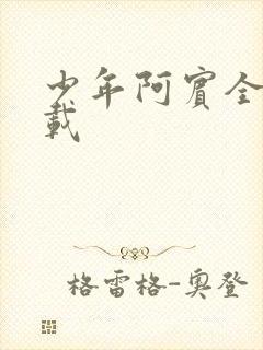 少年阿宾全集下载