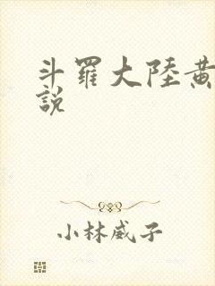 斗罗大陆黄化小说