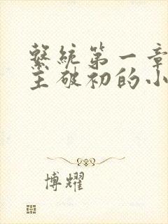 系统第一章给宿主破初的小说