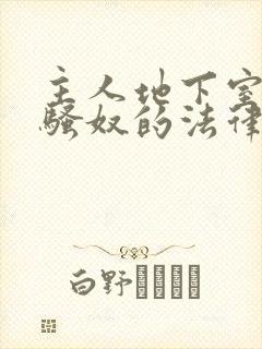 主人地下室惩罚骚奴的法律后果