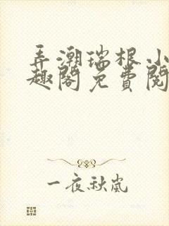 弄潮瑞根小说笔趣阁免费阅读