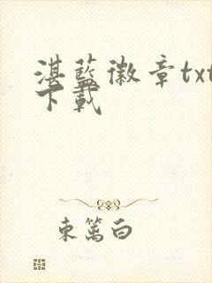 湛蓝徽章txt下载