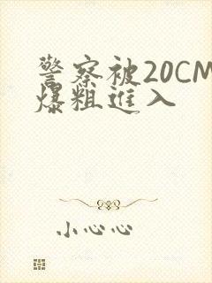 警察被20CM爆粗进入