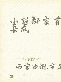 小说邻家有女初长成