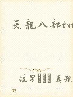 天龙八部txt