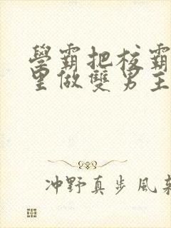 学霸把校霸往死里做双男主车