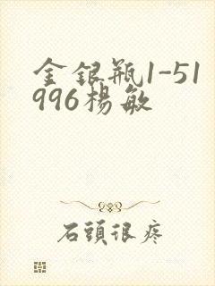 金银瓶1-51996杨敏