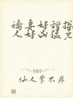 娇妻好甜总裁大人好凶猛免费小说