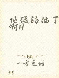 他猛的插了进去啊H