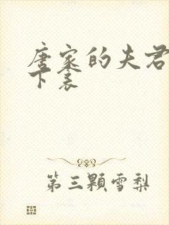 唐家的夫君们帘下衾