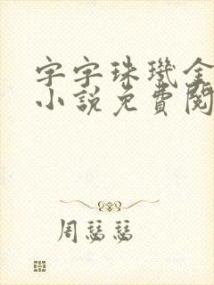 字字珠玑金银花小说免费阅读