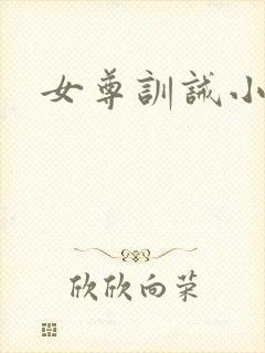 女尊训诫小说