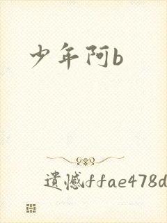 少年阿b