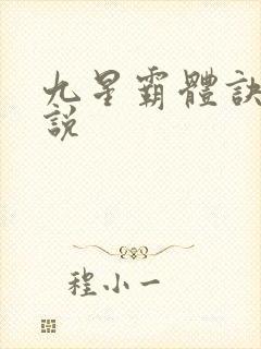 九星霸体诀 小说