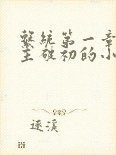 系统第一章给宿主破初的小说