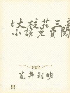 t大校花三部曲小说免费阅读全文