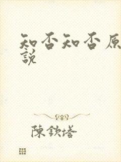 知否知否原著小说