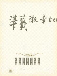 湛蓝徽章txt下载