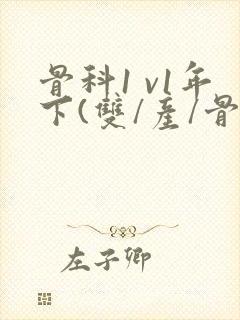 骨科1 v1年下(双/产/骨科年下)