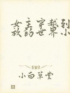 女主穿越到很开放的世界小说