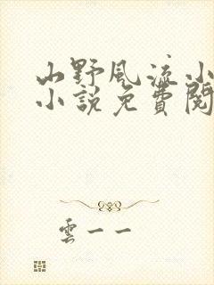 山野风流小神医小说免费阅读