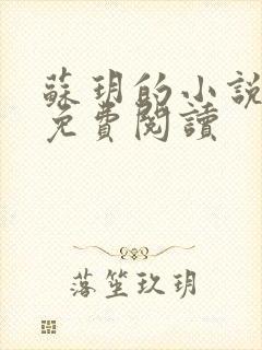 苏玥的小说全文免费阅读