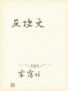 反攻文