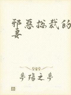 邪恶总裁的娇宠妻