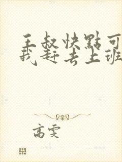 王叔快点可以吗我赶去上班