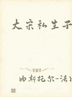 大宋私生子