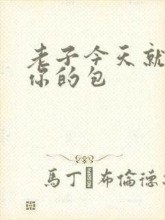 老子今天就要开你的包