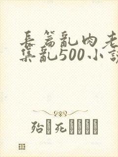 长篇乱肉老师合集乱500小说