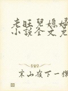 老旺儿媳妇秦雨小说全文免费阅读