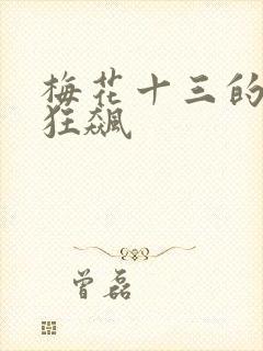 梅花十三的乳液狂飙