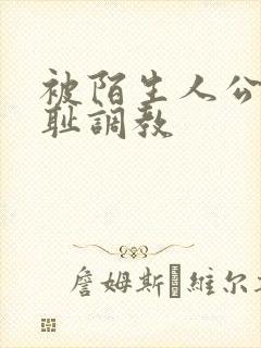 被陌生人公开羞耻调教