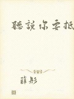 听说你要抵抗我