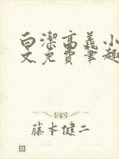 白洁高义小说全文免费笔趣阁阅读高