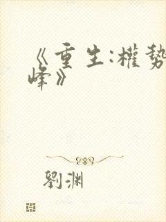 《重生:权势巅峰》