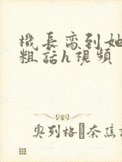 机长脔到她哭h粗话h视频