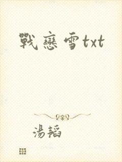 战恋雪txt