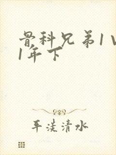 骨科兄弟1 V1年下