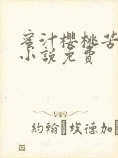 蜜汁樱桃苦咖啡小说免费