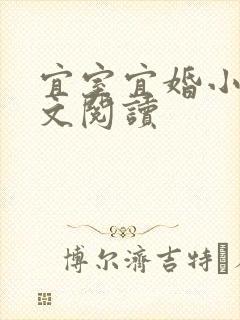 宜室宜婚小说全文阅读